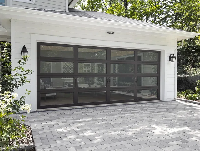 East Hartford Garage Door Repair design specialist presenting custom garage door options to East Hartford homeowner