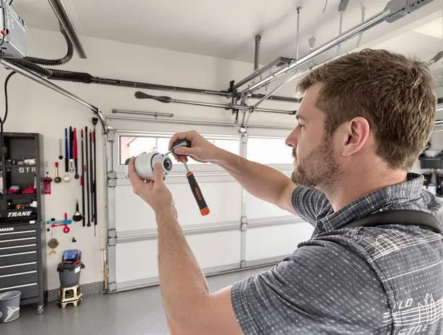 Garage door opener repair service by East Hartford Garage Door Repair in East Hartford