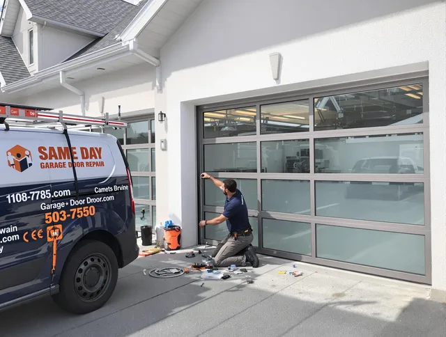 Same-day garage door repair service by East Hartford Garage Door Repair in East Hartford